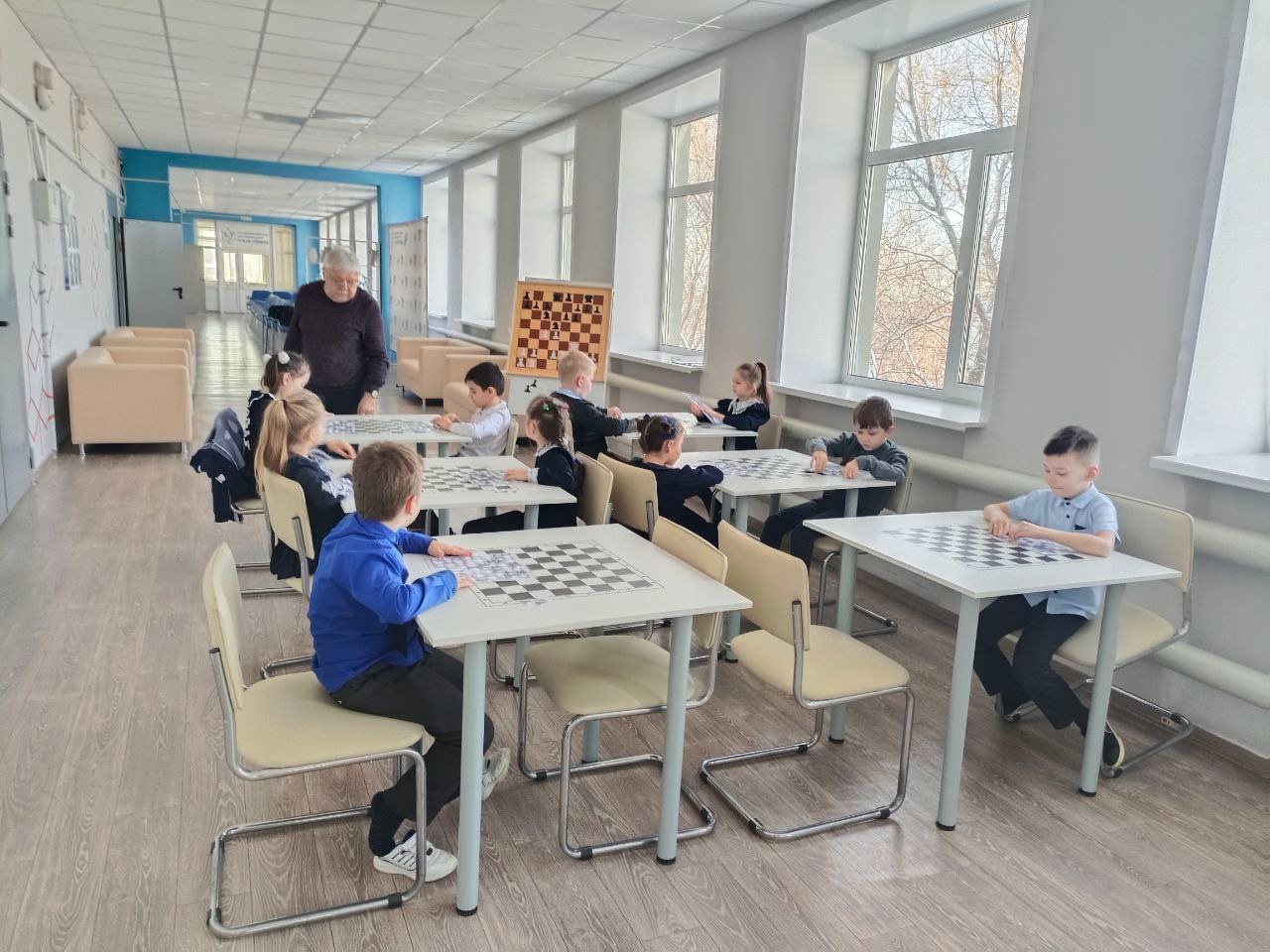 Занятия по шахматам "Белая Ладья" в IT-кубе Степное! Занятия по шахматам "Белая Ладья" в IT-кубе Степное!.