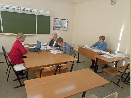 Девятиклассники приняли участие в итоговом собеседовании по русскому языку.